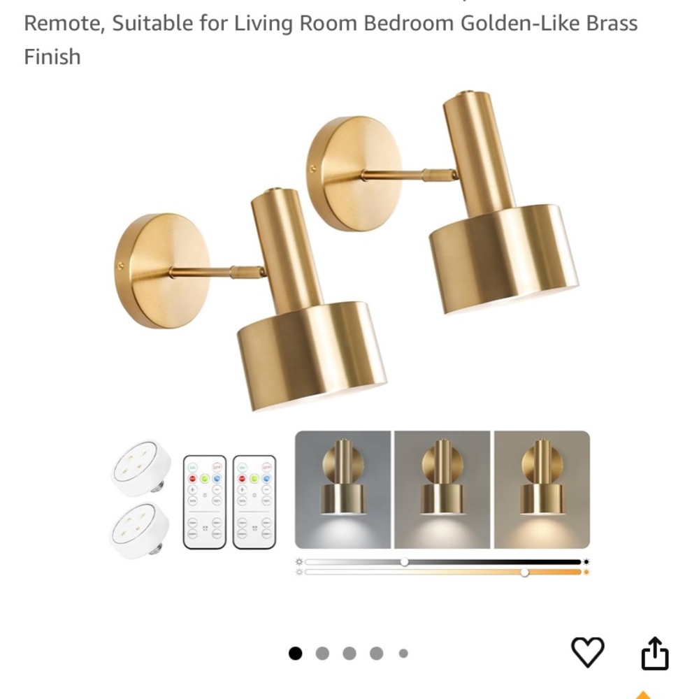 Gold Wall Sconce Lights